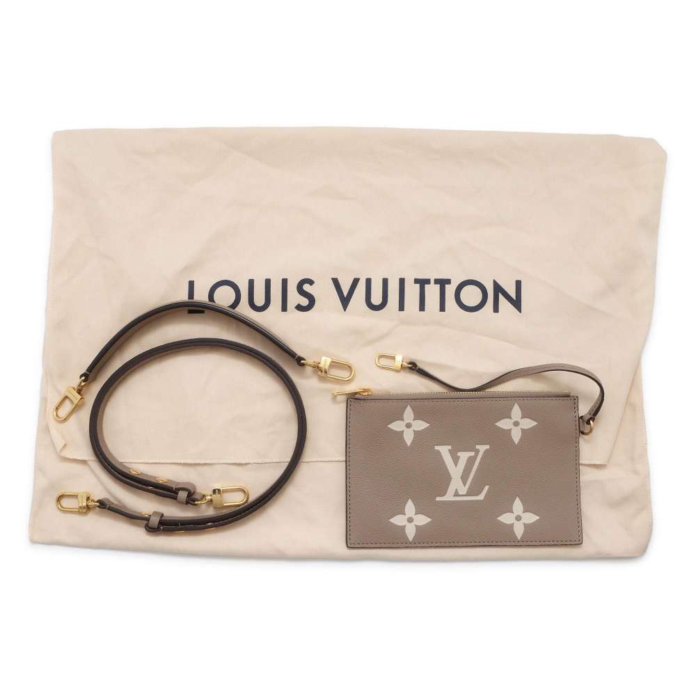 LOUIS VUITTON Neo Noe Tourterelle/Claim M45555 Monogram Empreinte Leather Size MM