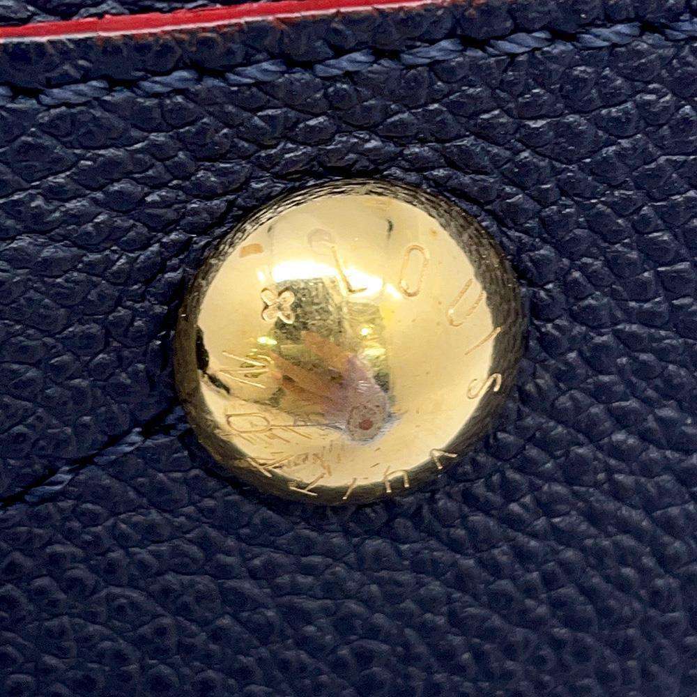 LOUIS VUITTON Montaigne Marine Rouge M42747 Monogram Empreinte Leather Size BB