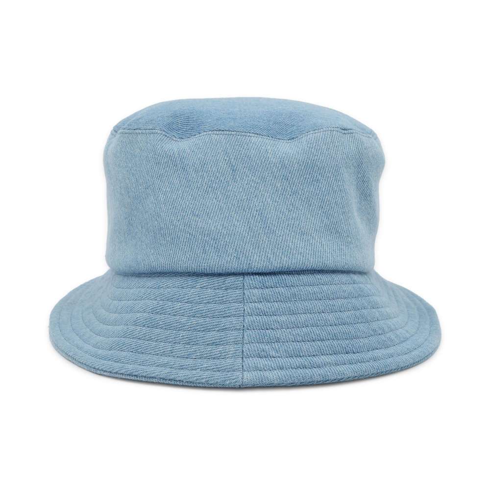CHANEL Denim logo hat Size M Light BlueAA8088 Cotton100%