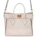 LOUIS VUITTON On My Side Beige M55802 Monogram Mahina Calf Leather Size MM