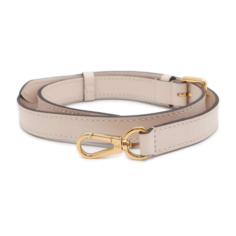LOUIS VUITTON On My Side Beige M55802 Monogram Mahina Calf Leather Size MM