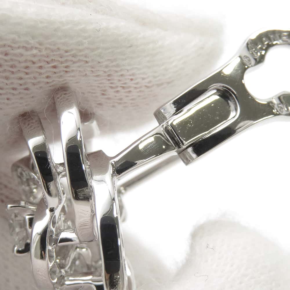 CHANEL Camellia Collection EarringsJ2672 18K White Gold