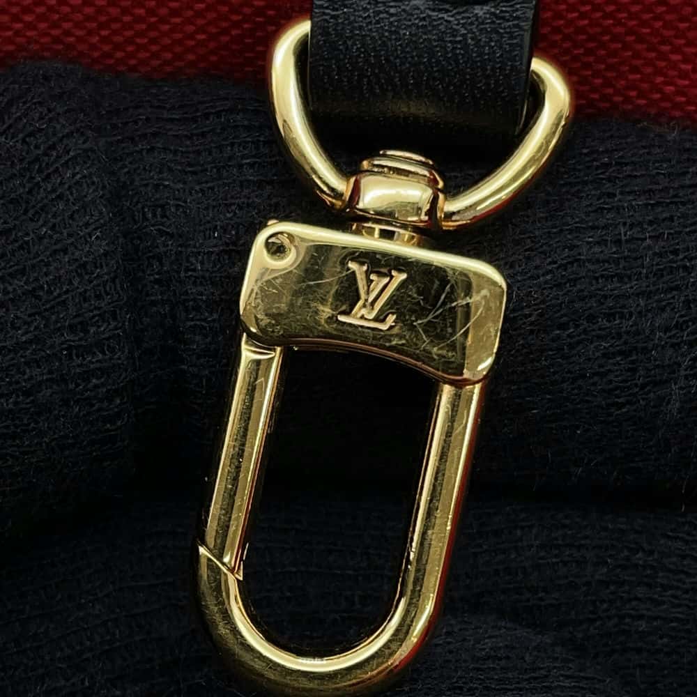 LOUIS VUITTON Onthego Red M45321 Monogram Monogram Reverse Canvas Monogram Giant Size MM
