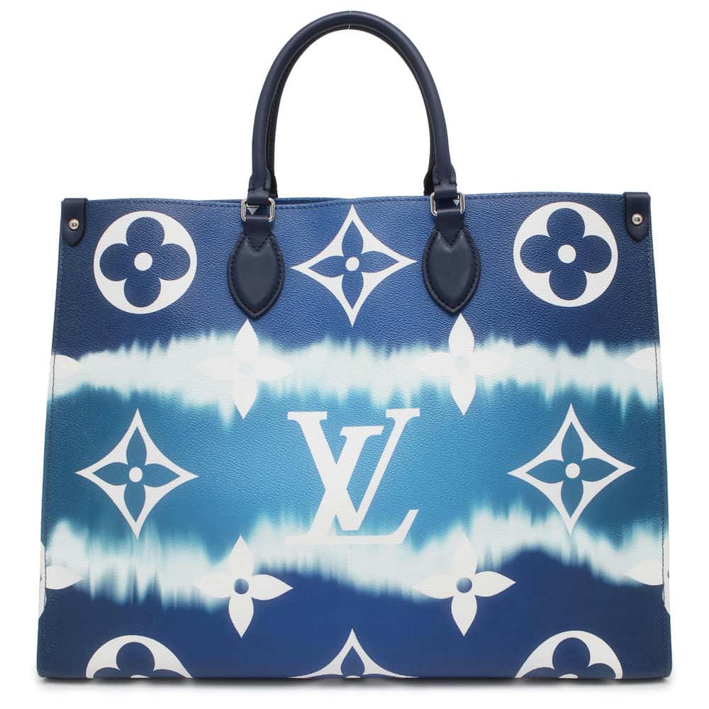 LOUIS VUITTON Onthego Blue M45120 Monogram LV Escale Size GM