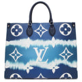 LOUIS VUITTON Onthego Blue M45120 Monogram LV Escale Size GM