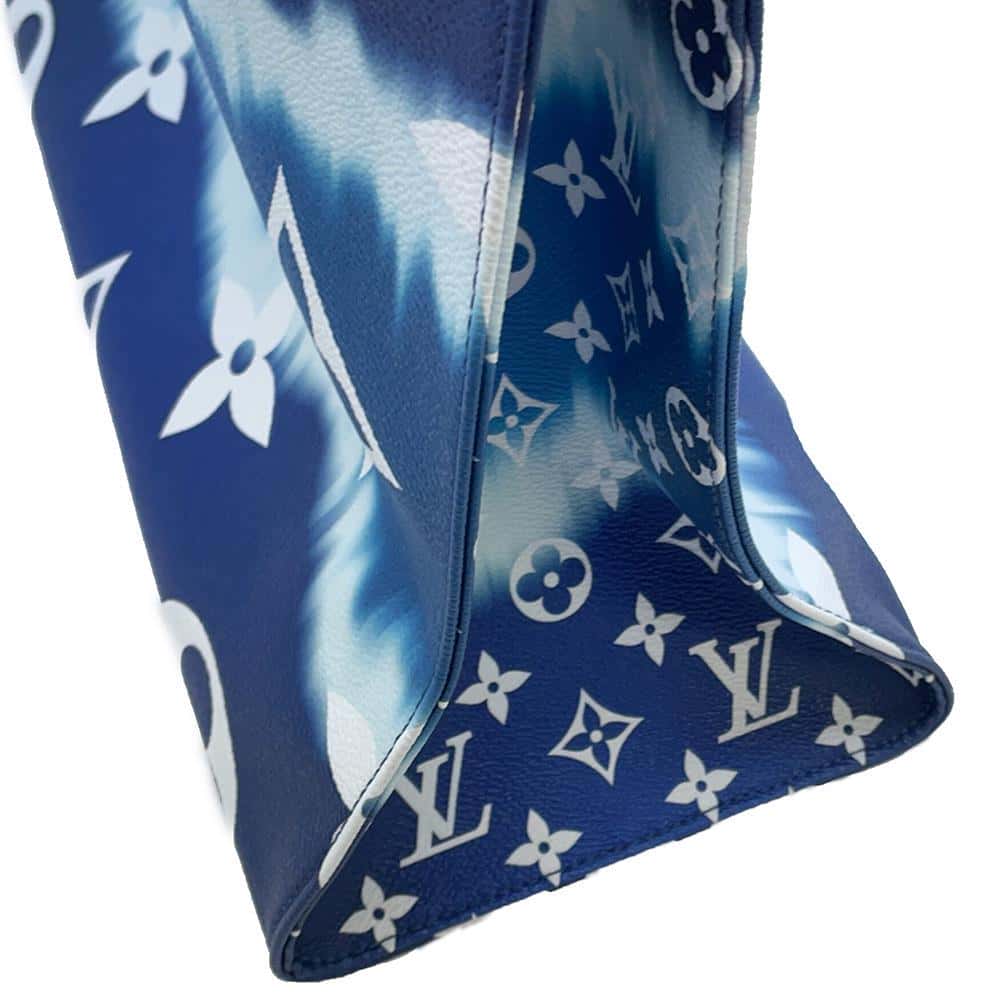 LOUIS VUITTON Onthego Blue M45120 Monogram LV Escale Size GM