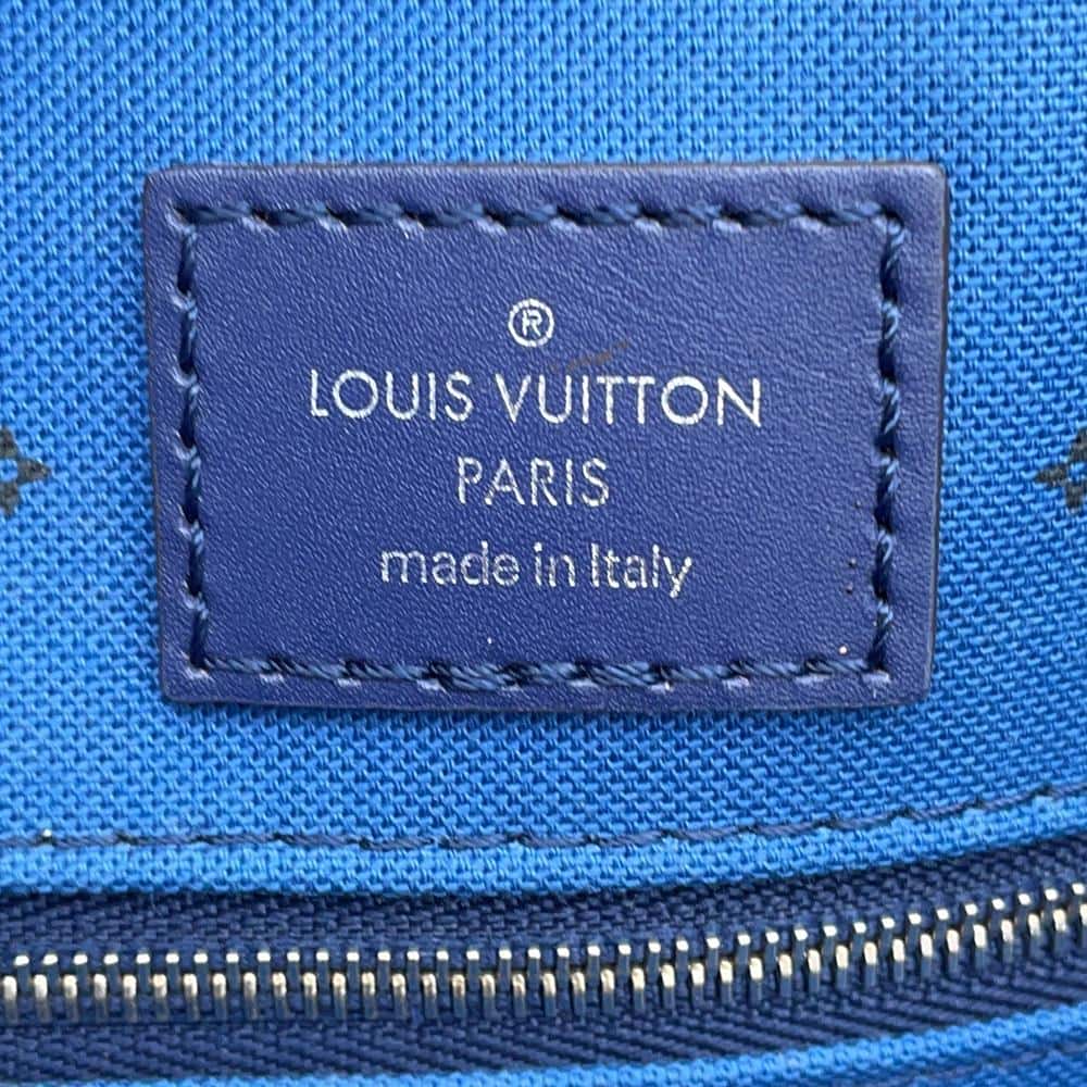 LOUIS VUITTON Onthego Blue M45120 Monogram LV Escale Size GM