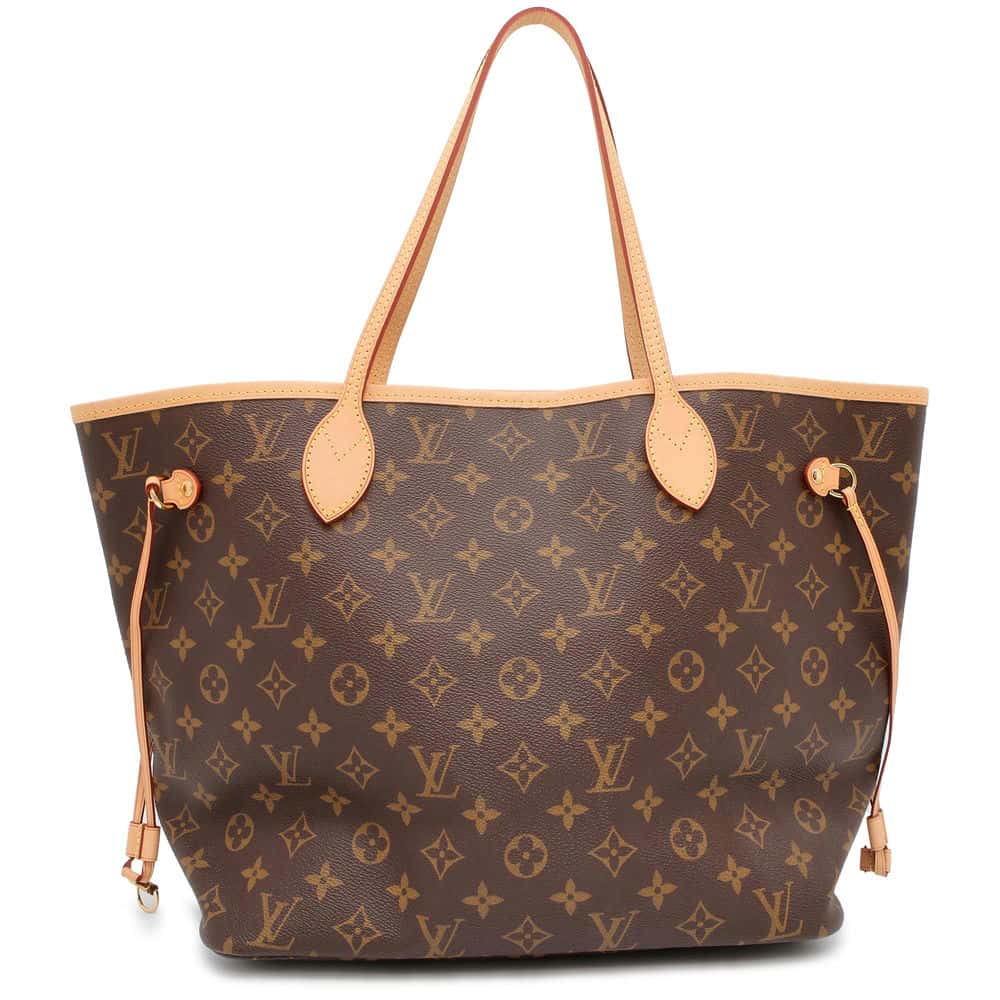 LOUIS VUITTON Neverfull Beige M40995 Monogram Size MM