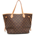 LOUIS VUITTON Neverfull Beige M40995 Monogram Size MM
