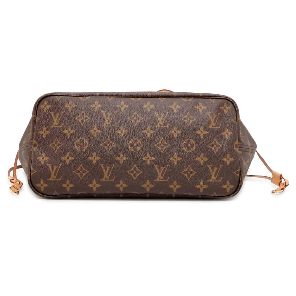 LOUIS VUITTON Neverfull Beige M40995 Monogram Size MM