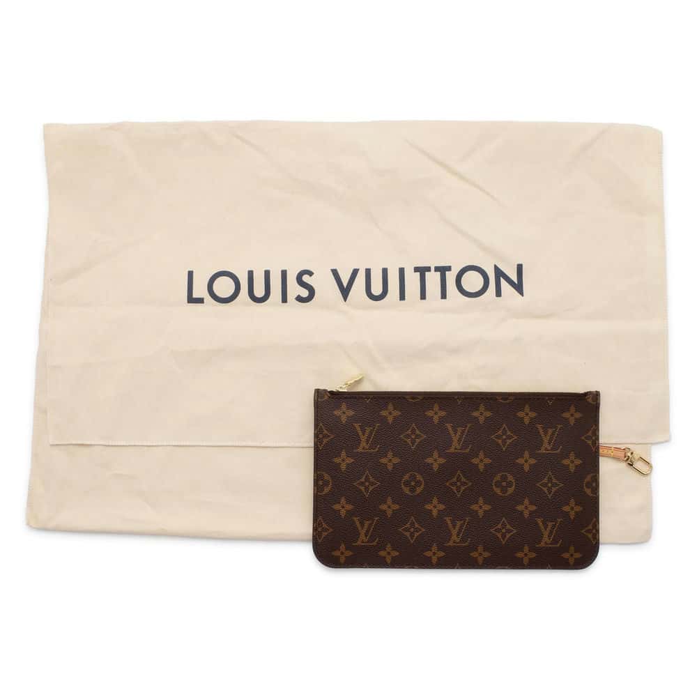 LOUIS VUITTON Neverfull Beige M40995 Monogram Size MM