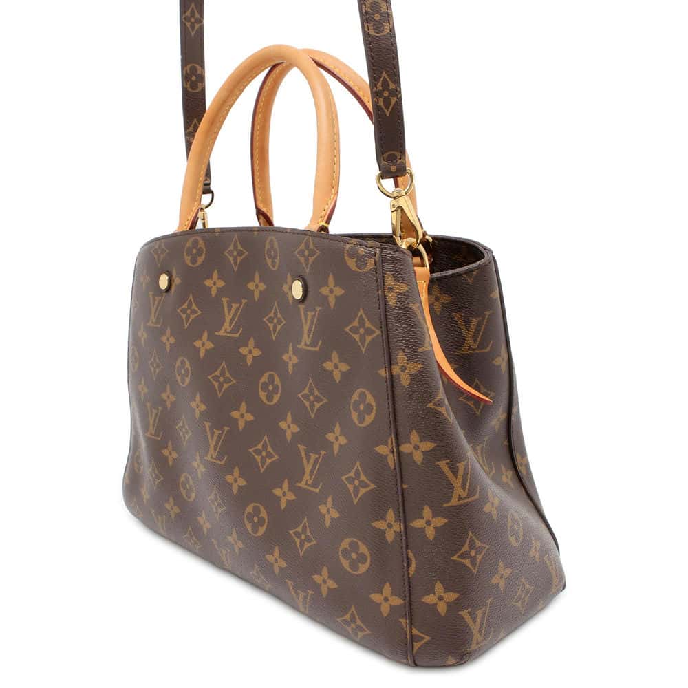 LOUIS VUITTON Montaigne Bordeaux M41056 Monogram Size MM