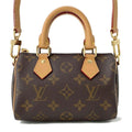 LOUIS VUITTON Nano Speedy Brown M81085 Monogram