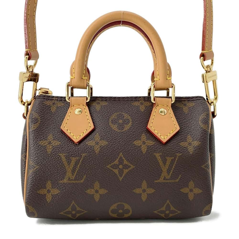 LOUIS VUITTON Nano Speedy Brown M81085 Monogram