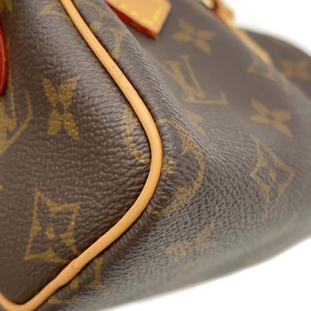LOUIS VUITTON Nano Speedy Brown M81085 Monogram