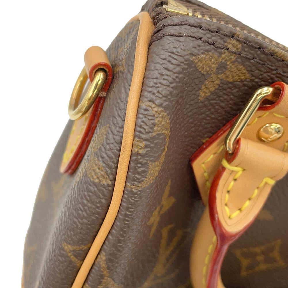LOUIS VUITTON Nano Speedy Brown M81085 Monogram