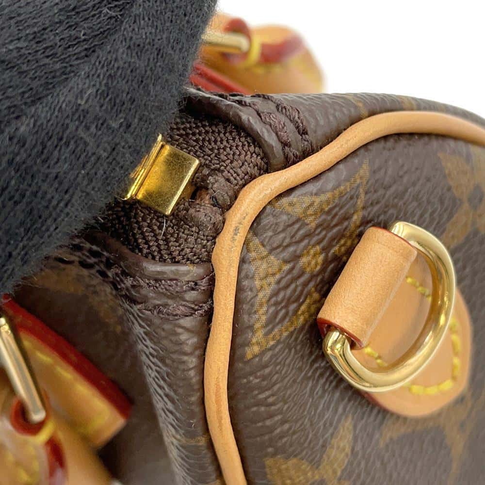LOUIS VUITTON Nano Speedy Brown M81085 Monogram