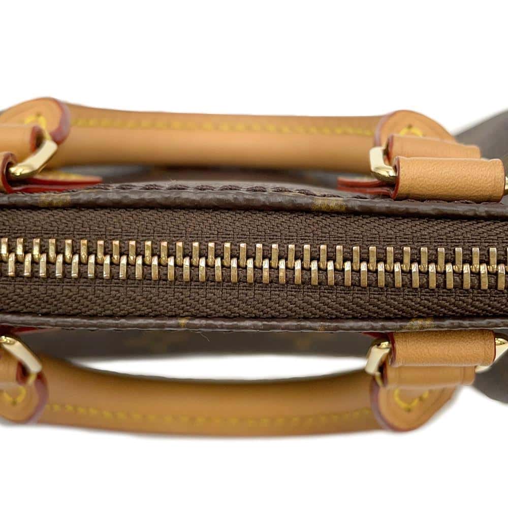 LOUIS VUITTON Nano Speedy Brown M81085 Monogram