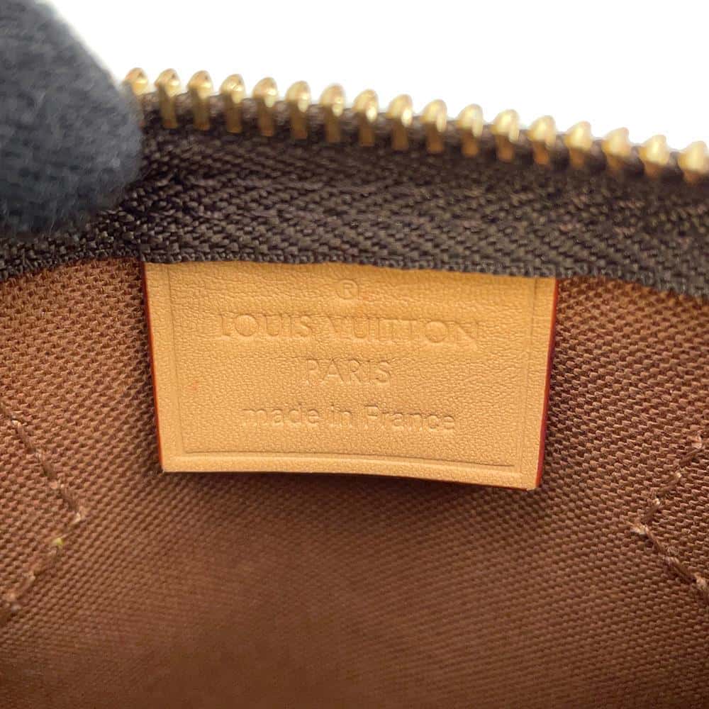 LOUIS VUITTON Nano Speedy Brown M81085 Monogram