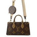 LOUIS VUITTON Onthego EW Red M46653 Monogram Reverse Canvas Monogram Giant