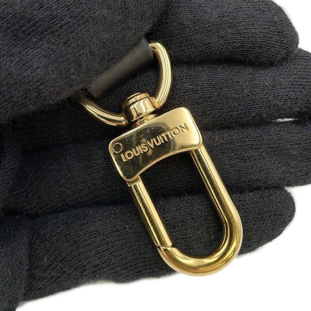 LOUIS VUITTON Multi Pochette Accessoires Noir/Beige M45777 Monogram Empreinte Leather