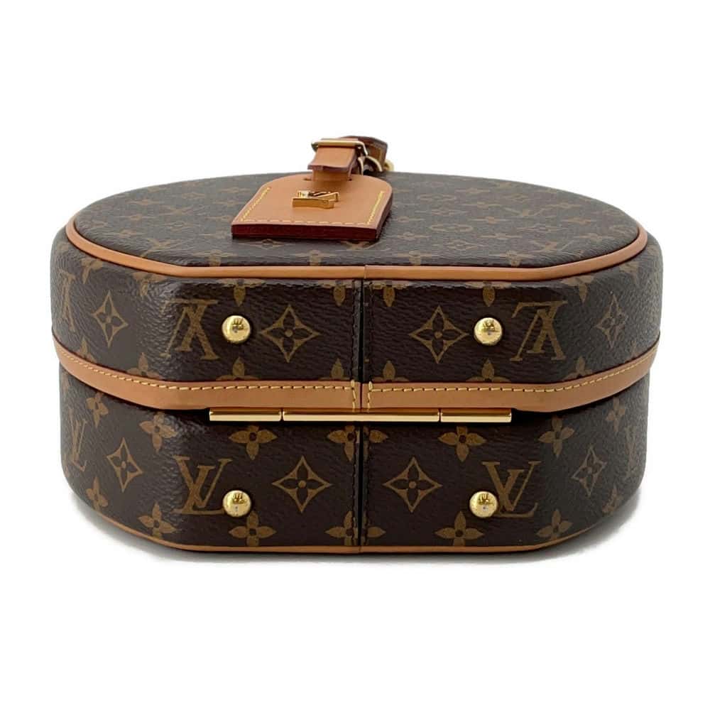 LOUIS VUITTON Petit Boite Chapeau Beige M43514 Monogram