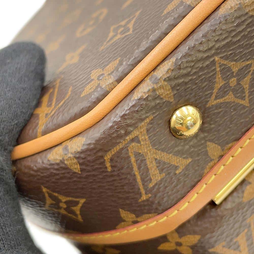 LOUIS VUITTON Petit Boite Chapeau Beige M43514 Monogram
