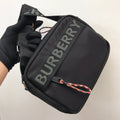 GLAMI Logo Detail Nylon Crossbody Bag Black For Men, Bags 8.7in/22cm