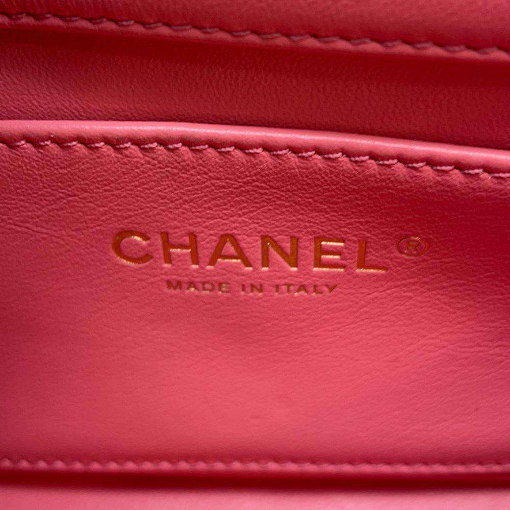 CHANEL Matelasse ChainShoulder Bag PinkAS3114 Lambskin