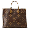 LOUIS VUITTON Onthego Red M44576 Monogram Monogram Reverse Canvas Monogram Giant Size GM