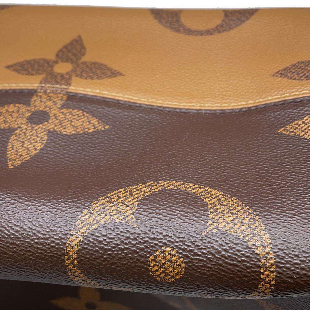 LOUIS VUITTON Onthego Red M44576 Monogram Monogram Reverse Canvas Monogram Giant Size GM