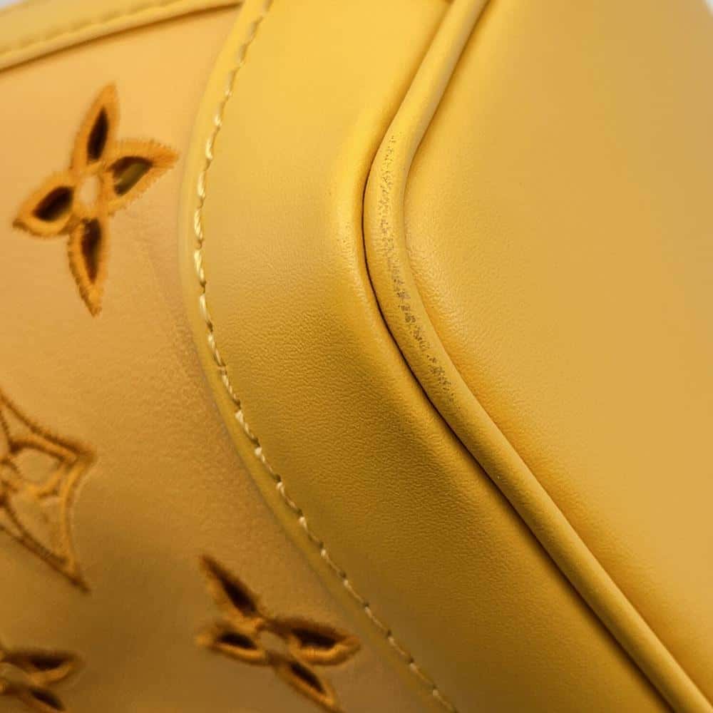 LOUIS VUITTON Nano Noe Saffron M82469 Monogram・LV Broderie