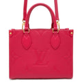 LOUIS VUITTON Onthego Freesia  M45660 Monogram Empreinte Leather Size PM