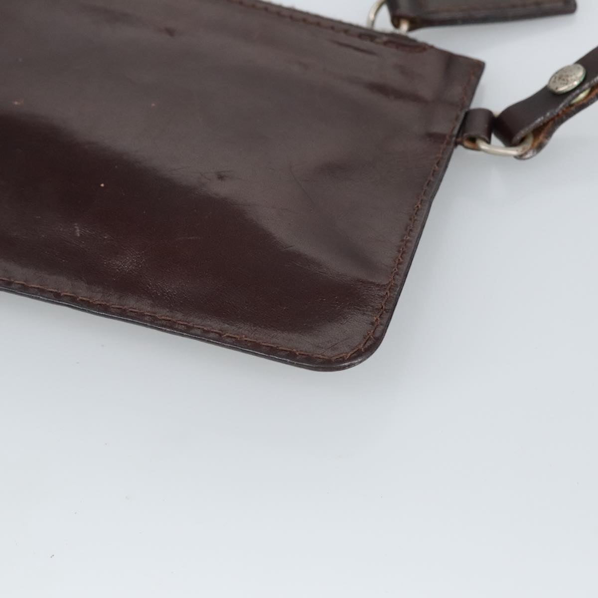 FENDI Zucca Canvas Tote Bag Brown Black 98219