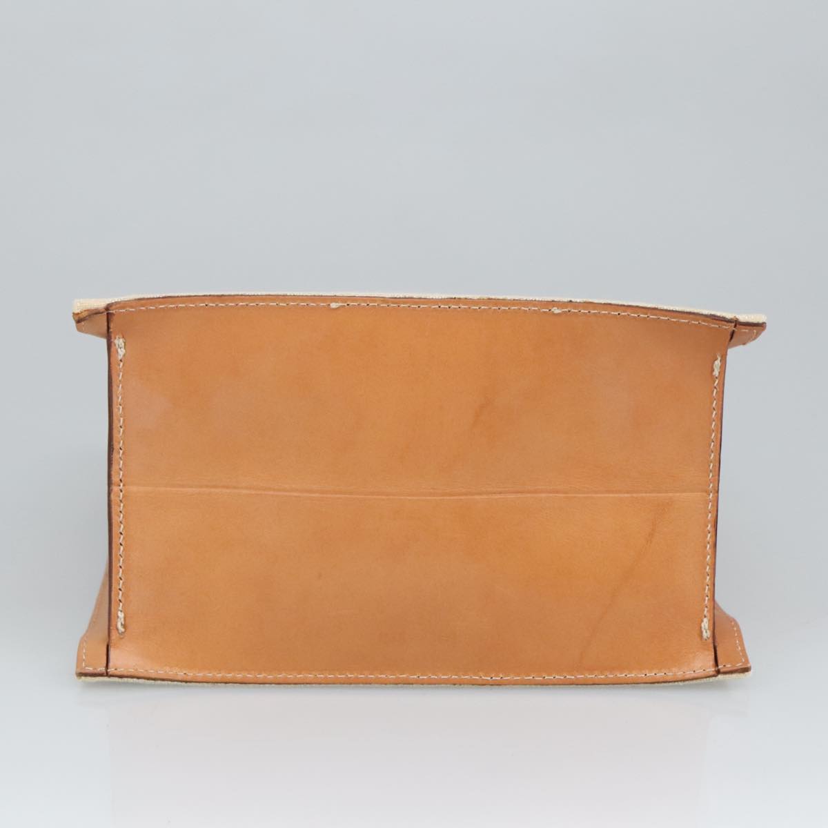 FENDI Zucca Canvas Tote Bag White 98220