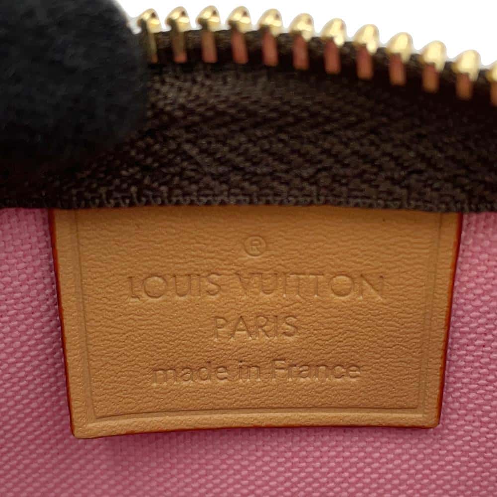 LOUIS VUITTON Nano Speedy Rose M82624 Monogram Vivienne Size Nano