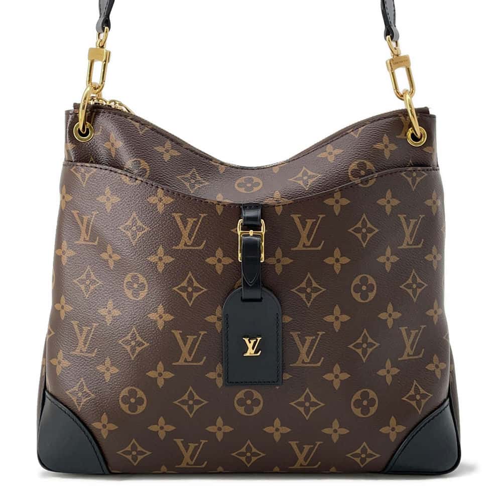 LOUIS VUITTON OdeonNM Noir M45352 Monogram Size MM
