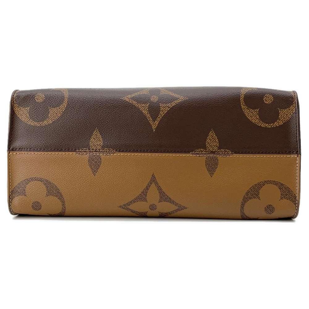 LOUIS VUITTON Onthego Red M45321 Monogram Monogram Reverse Canvas Monogram Giant Size MM