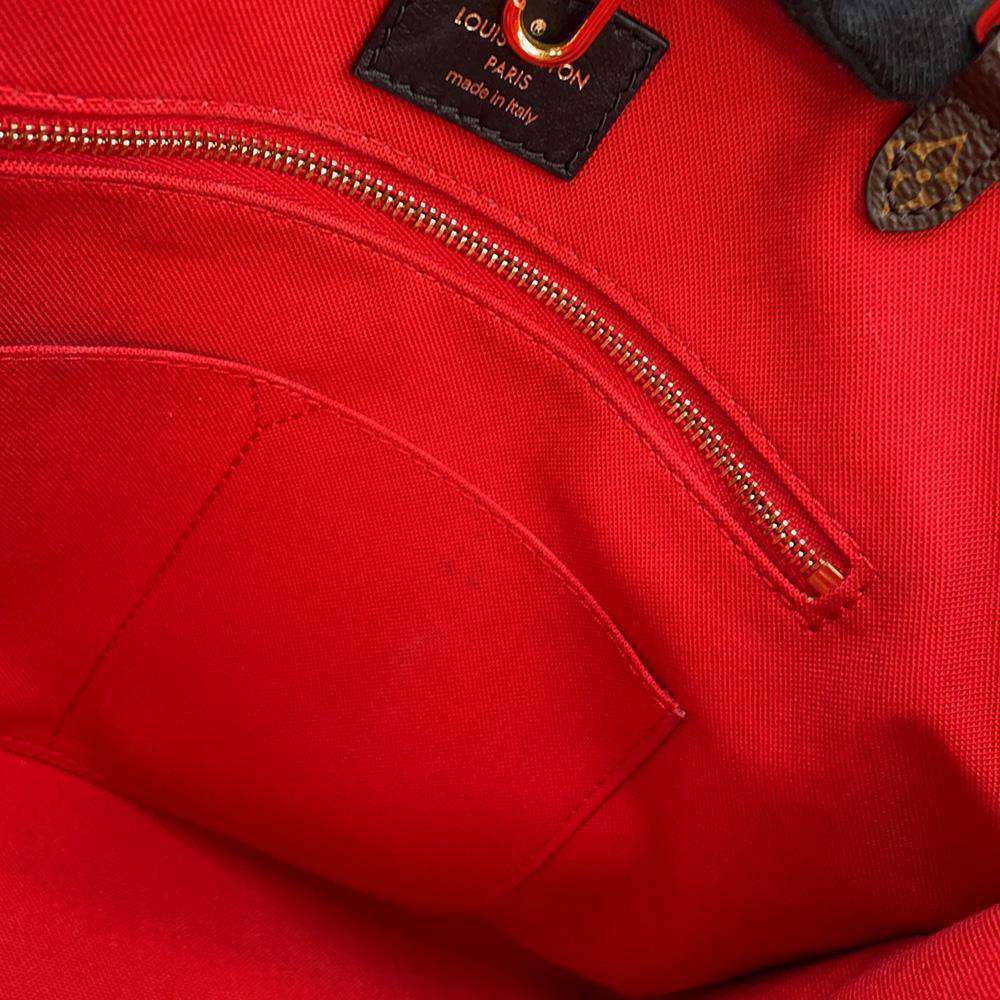 LOUIS VUITTON Onthego Red M45321 Monogram Monogram Reverse Canvas Monogram Giant Size MM