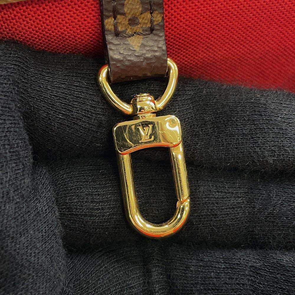 LOUIS VUITTON Onthego Red M45321 Monogram Monogram Reverse Canvas Monogram Giant Size MM
