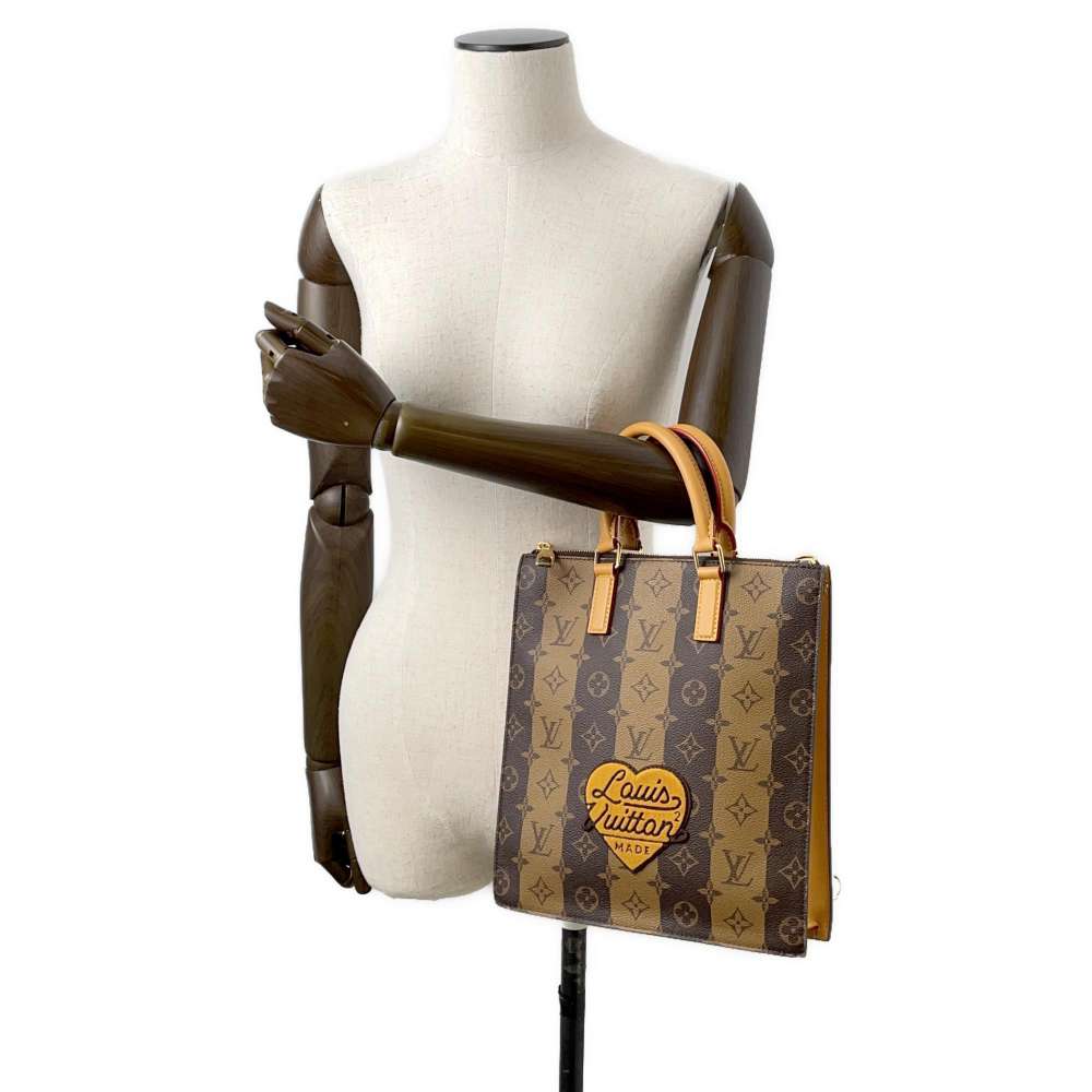 LOUIS VUITTON Sac Plat・Messenger NIGOCollaboration Noir M45969 Monogram stripe