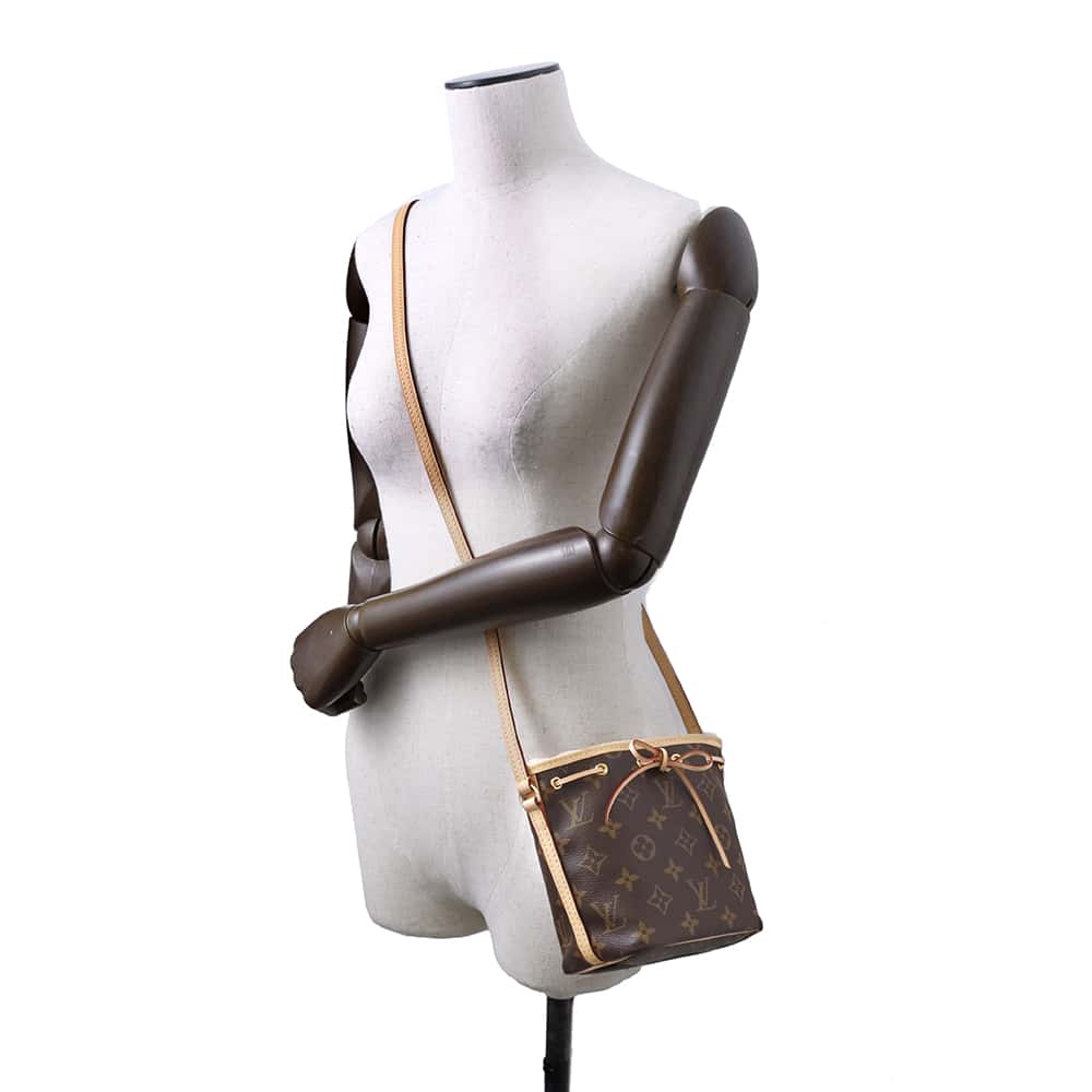 LOUIS VUITTON Nano Noe Brown M41346 Monogram