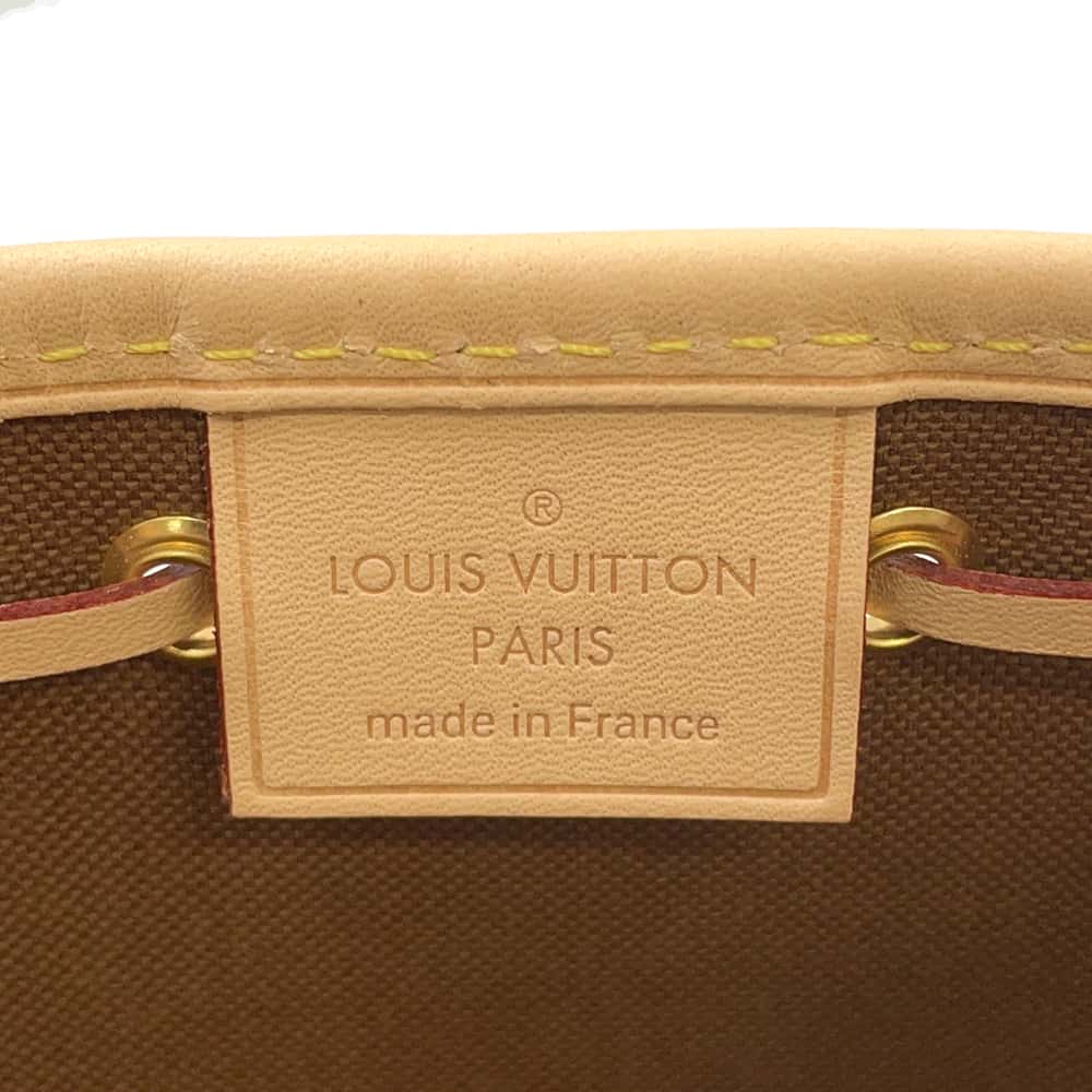 LOUIS VUITTON Nano Noe Brown M41346 Monogram