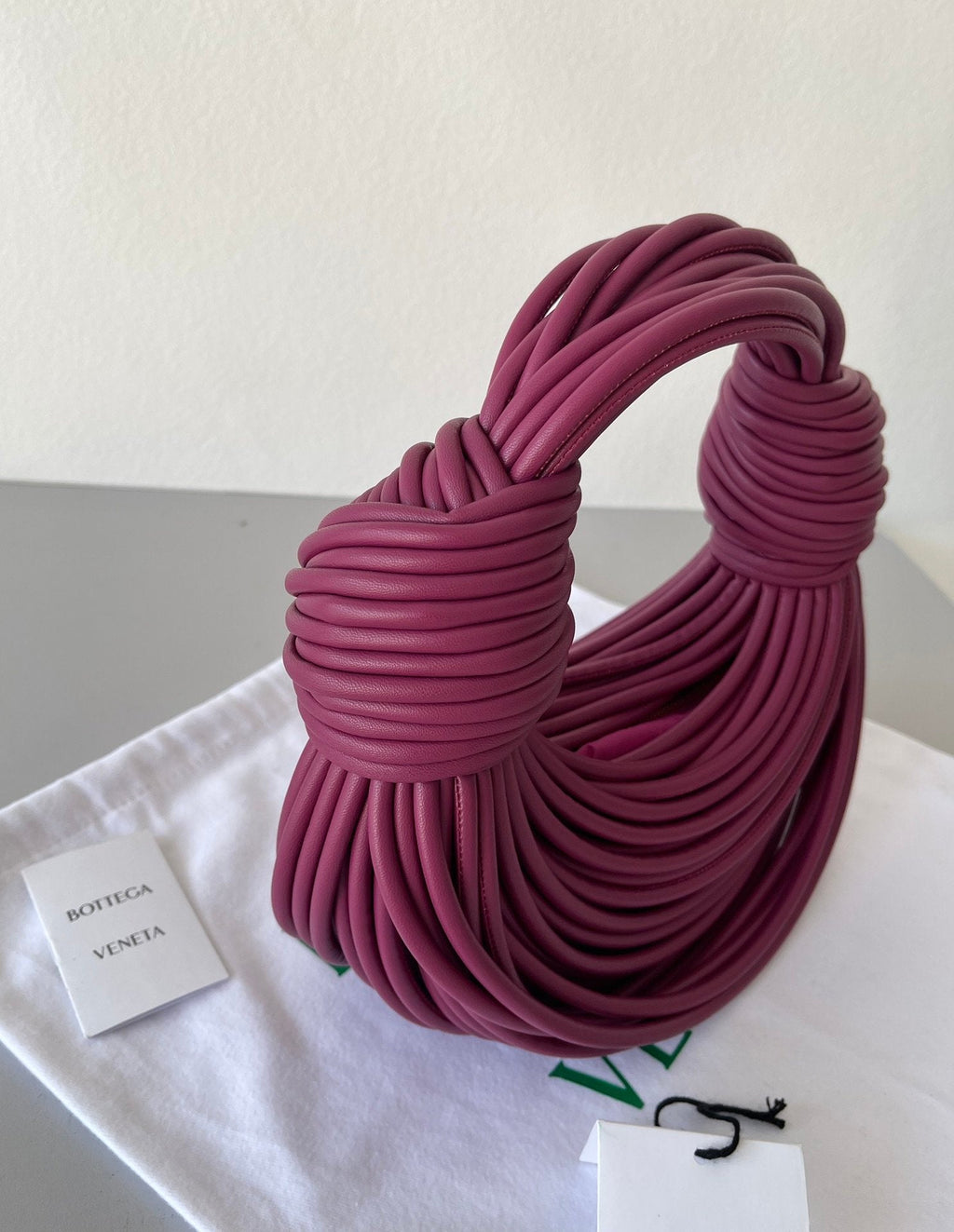 GLAMI Double Knot Purple, For Women, Bags 9.8in/25cm