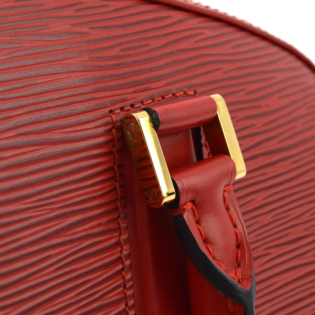Louis Vuitton 1998 Red Epi Jasmin Handbag M52087