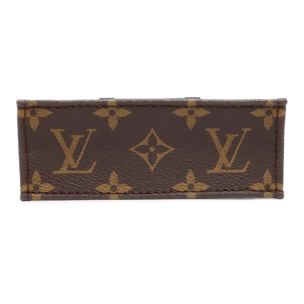 LOUIS VUITTON Petite Sac Plat China exclusive Brown M80839 Monogram Fall in Love