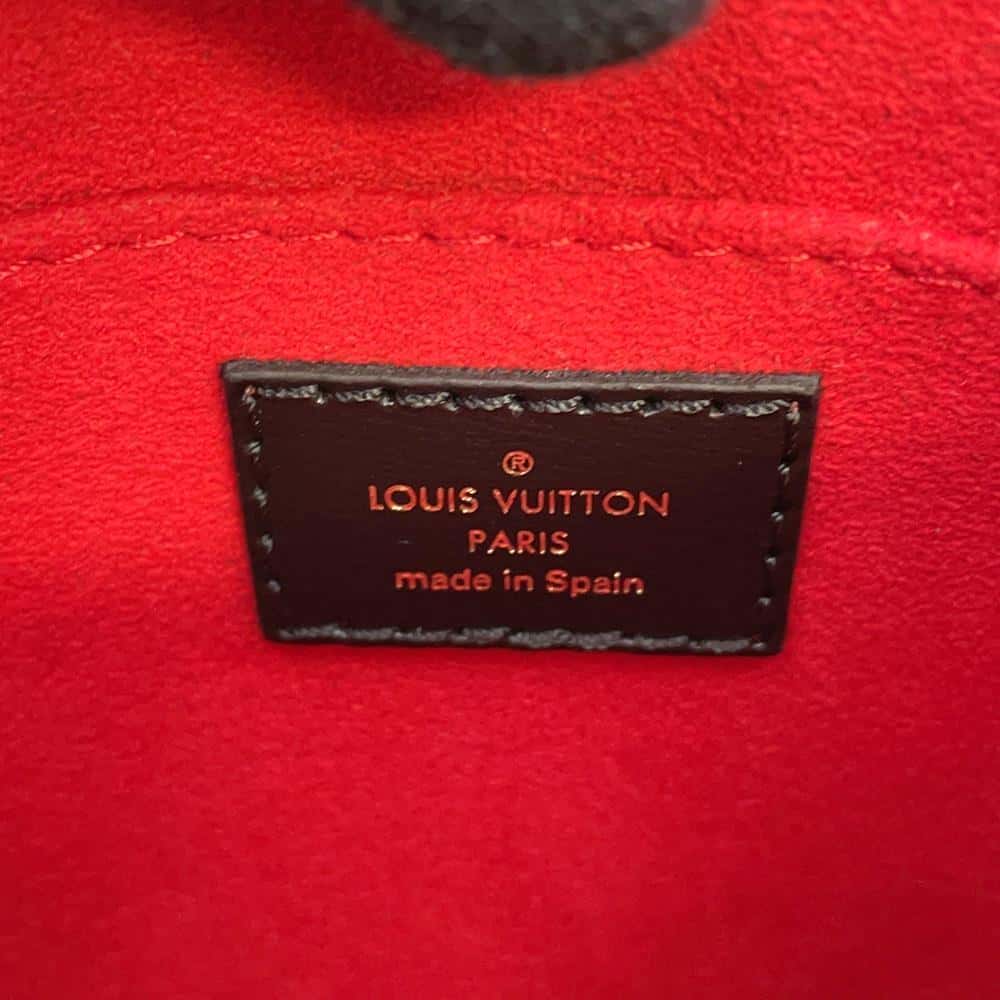 LOUIS VUITTON Petite Sac Plat China exclusive Brown M80839 Monogram Fall in Love