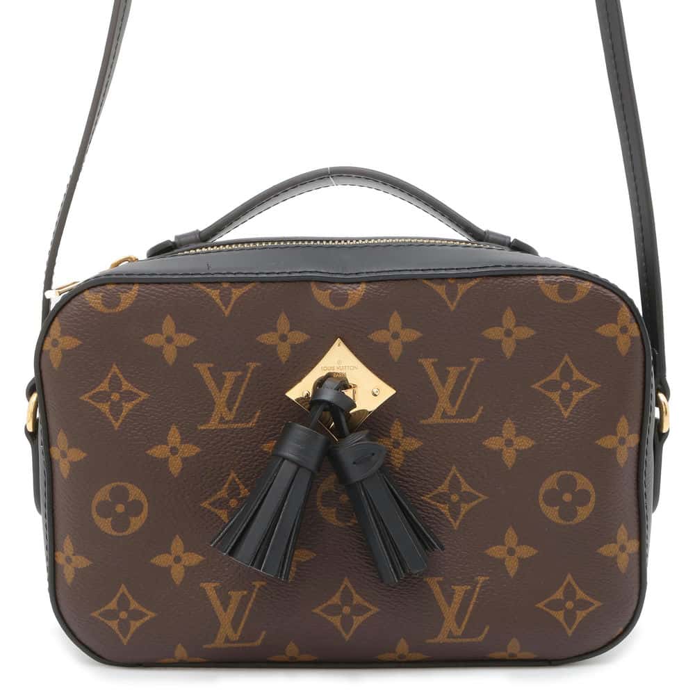 LOUIS VUITTON Saintonge Noir M43555 Monogram
