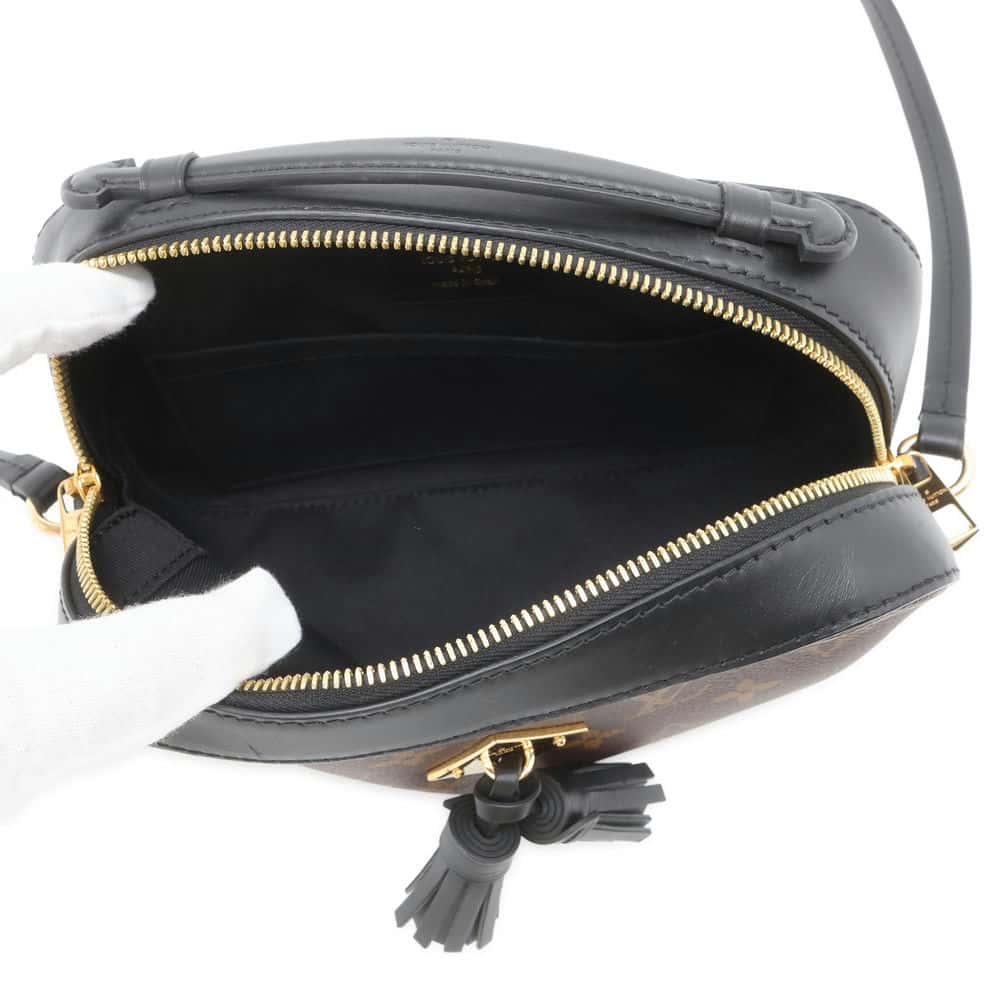 LOUIS VUITTON Saintonge Noir M43555 Monogram