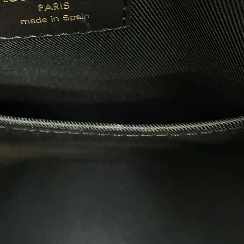 LOUIS VUITTON Saintonge Noir M43555 Monogram